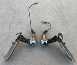 Ford Thunderbird License Plate Light Lamp Lens Bracket Pair 1961-1963 Oem #4. Fixed Price $150.00.