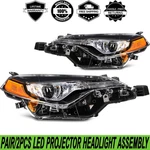 Led Headlights Assembly W/ Bulbs For Toyota Corolla Eco 1.8L L4 2017-2019. Fixed Price $158.99.