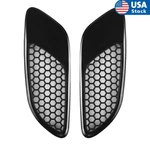 2PCS Gloss Black Car Bonnet Vent Hood Cover For Bmw E90 E91 E92 E93 M3 Style Usa. Fixed Price $33.09.