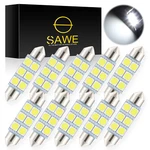 10X 41MM 42MM 6SMD Led Dome Map Interior Light Bulbs 578 211-2 212-2 6000K White. Fixed Price $12.98.