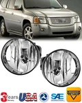 For 2002-2009 Gmc Envoy Fog Lights Clear Lens Driving Bumper Lamp Left + Right. Fixed Price $26.99.