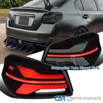 Tail Lights Fits 2015-2021 Subaru Wrx Sti Black/smoke Led Sequential Signal Lamp. Fixed Price $299.95.