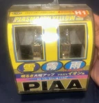Piaa Plasma Ion Yellow H1 Twin Pack Halogen Bulbs Part # 13501. Fixed Price $70.00.