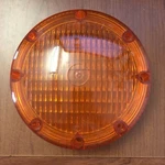 Baader Brown 7" Amber Warning Lens Sae W1W2 74 2000R 2000A For School Bus. Fixed Price $16.75.