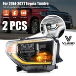2XVLAND Full Led Headlights For 2014-2021 Toyota Tundra W/sequential&animation. Fixed Price $370.50.