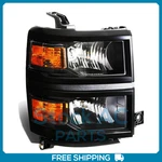 Headlights Passenger Right Factory Style Lamp For 2014-2015 Chevy Silverado 1500. Fixed Price $112.99.