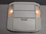 2007-2013 Toyota Tundra Gray Overhead Console Dome Map Lights W/storage Pockets. Fixed Price $69.99.