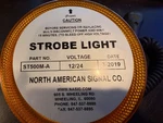 Strobe Light North American Signal Truck Amber ST-500M-A 12/24 Volt. Fixed Price $31.00.