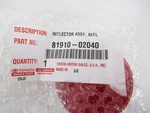 Genuine Oem Toyota 81910-02040 Rear Reflector Assy 11-20 Sienna 09-10 Corolla. Fixed Price $16.29.