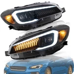 Led Headlights Lamps For 2015-2020 Subaru Wrx Sti Dual Beam Animation Set. Fixed Price $584.32.