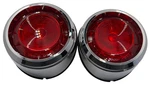 New Old Stock 1961 Dodge Dart Aux Lower Tail Light Pair #2189980 & 2189981. Fixed Price $325.00.