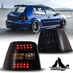 For 1999-2004 Volkswagen Golf Gti MK4 Led Tail Lights Black Smoke Rear Lamps Vw. Fixed Price $142.99.