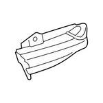 Genuine Oem Rear Driver Left Back Up Light Assembly For Bmw 63219854649. Fixed Price $407.78.