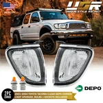 Depo Chrome Trim Clear Front Corner Lights Lamps For 2001-2004 Toyota Tacoma. Fixed Price $54.95.