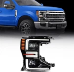 Passenger Rh Full Led Drl Headlight W/bulbs For F-250 F-350 Super Duty 2020-2022. Fixed Price $399.99.