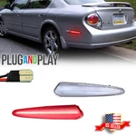 2X Clear Lens Red Led Rear Fender Side Marker Lights For 2000-2003 Nissan Maxima. Fixed Price $29.99.