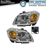 Trq Headlight Assembly Set Fits 2005-2010 Chevrolet Cobalt 2007-2009 Pontiac G5. Fixed Price $188.02.