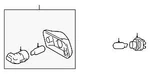 Oem Toyota Tundra And Tacoma Rear License Lamp Sockets 81690-0C022 Both Sides. Fixed Price $74.08.