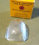 Nos 1949-1950 Kaiser Glass License Lamp Lens, In Box, 204511. Fixed Price $17.49.
