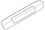 Genuine Nissan Center High Mount Stop Light 26590-EM10A. Fixed Price $139.21.