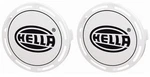 Pair Of Hella Rallye 4000 White Round Fog Driving Light Stone Covers Plastic. Fixed Price $79.95.