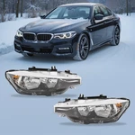 For 2016-2018 Bmw Series 320I 340I 330I Halogen Right+left Side Headlight Pair. Fixed Price $163.80.