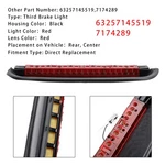 3RD Brake Light Rear 63257145519 For Bmw Series E90 2005-2012 Red. Fixed Price $29.65.