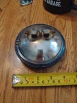 Vintage 12 Volt Sealed Beam Utility Auto Light. 4416B .. Blue See Pics. Fixed Price $24.99.