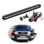 Behind Upper Grill 20" Led Light Bar Kit W/bracket/wiring For 2007-14 Fj Cruiser. Fixed Price $88.09.