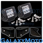Windshield Mounting BRACKET+2X3" Cree Led Light Flood Fit 07-17 Jeep Jk Wrangler. Fixed Price $102.95.