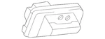 Genuine Ford License Lamp 5F1Z-13550-BA. Fixed Price $21.97.
