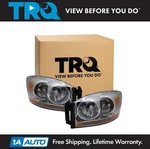 Trq Headlight Assembly Set Fits 06-08 Dodge Ram 1500 06-09 2500 3500. Fixed Price $179.95.