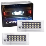Canbus Error Free White 18-SMD Full Led License Plate Lights For Bmw E53 X5, X3. Fixed Price $18.09.