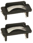 2X License Plate Light Professional Parts Sweden For 1968-1993 Volvo 244 245 242. Fixed Price $39.88.