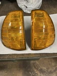 Mercedes W123 + Bosch Turn Signal Lights W/lightbulb Sockets, Model. Fixed Price $95.00.