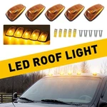 For 1988-2002 Chevy/gmc Pickup Trucks 5X Cab Roof Amber Marker Light + T10 Led. Fixed Price $25.64.