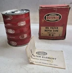 Nos Rotunda R1-D Oil Filter 7HA-6731 Ford Lincoln Hudson Mercury Rambler #5061. Fixed Price $48.99.