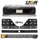 Smoke 3 Pieces Lh+rh+center Rear Tail Light Set For 95-99 Mercedes W140 Class. Fixed Price $84.95.
