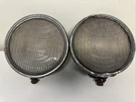 Vintage Automobile Headlight Pair Antique Motorcycle Headlamp Adj.. Fixed Price $294.95.