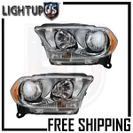 Headlight Driver & Passenger Sides For Dodge Durango (CH2502228CH2503228). Fixed Price $222.30.