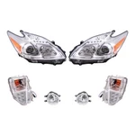 6 Piece Set Of Headlights, Turn Signal & Fog For 2012-2014 Prius. Fixed Price $330.50.