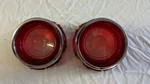 1965 Impala, Caprice Rear Backup Tail Light Lenses Guide 5956426. Fixed Price $20.00.