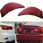 Red Rear Bumper Reflector Light Cover For Lexus IS250 IS350 06 07 08 09 10 11 12. Fixed Price $18.99.