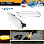 Led Side Marker Turn Signal Lights Lamp With Bulbs For 11-16 Mini Cooper R60 R61. Fixed Price $19.99.