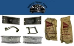 New Old Stock Turn Signal Lens & Housing Pair 1959 Plymouth #1879590 1879591. Fixed Price $380.00.