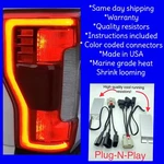 2018 Ford F250 Taillight Conversion Harness Adapter Halogen Nonblis To Led Pnp. Fixed Price $179.99.