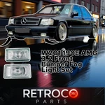 For Mercedes W201 190E Amg 3.2 Front Bumper Fog Light Set Ref Oe: HWA2018200156. Fixed Price $120.00.