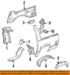Gm 15686521 Genuine Oem Blazer Tahoe Yukon Left Tail Light Mounting Panel. Fixed Price $62.95.