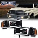 Fit For 1994-2002 Dodge Ram 1500 2500 3500 Headlights/tail Lights/fog. Fixed Price $67.48.