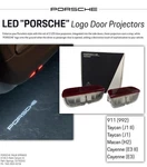 Set (2 Projectors) Genuine Porsche Puddle Light 9Y0044911B. Fixed Price $229.95.